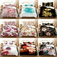 thumbnail image 2 of Bed Twin Single Pillowcase Print 3D Size Full King Linens Case Quilt Set Bedding Cover Duvet Double Flower, 2 of 7