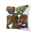 thumbnail image 2 of Funda de almohada súper suave de Scooby-Doo con cremallera para dormitorio, sofá, sillón, fundas de almohada mullidas y acogedoras para todas las estaciones, almohada cuadrada, 2 of 8