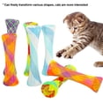 thumbnail image 2 of 10pcs Cat Spring Toy Funny Jumping Catcting Toy Pet Colorful Interactive Telescopic Tube Flexible Spiral Spring Cat Chewing Toy 10pcs, 2 of 6