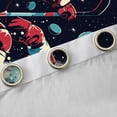 thumbnail image 4 of Homewish Ice Hockey Athlete Curtains Pack of 2 (42x84 Each) for Kids, Glitter Cartoon Stars Curtains Blackout, Est Hockey Sleep Bedroom Curtains, Blackout Curtains Room Decor, 4 of 6