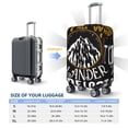 thumbnail image 5 of Haiem Not All Those Who Wander Are Lost 1 Luggage Cover Printed Suitcase Covers for Luggage Elastic Washable Suitcase Protector Fits 18-32 Inch Luggage-X-Large, 5 of 8
