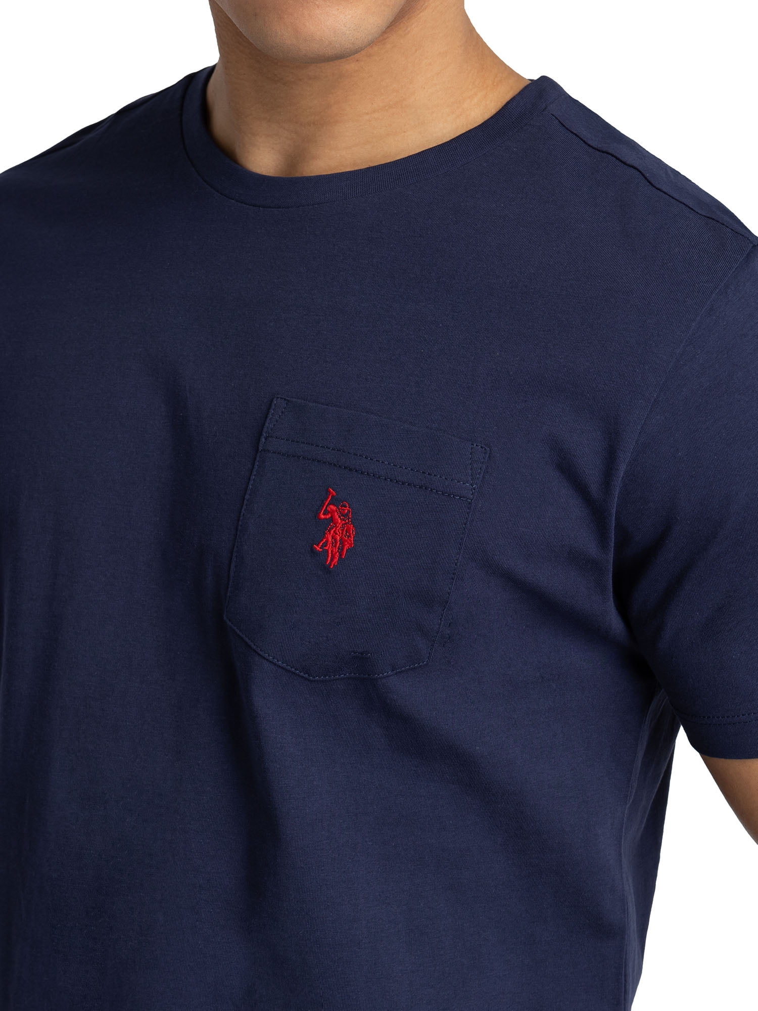 U.S. Polo Assn. Men's Short Sleeve Crew Neck Pocket T-Shirt
