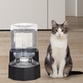thumbnail image 4 of RIZZARI 4L Automatic Pet Waterer - Black Gravity Stainless Steel Water Dispenser, 100% Bpa-Free, Leak-Proof, Water Feeder for Cats and Dogs, 4 of 8