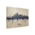 thumbnail image 2 of Michael Tompsett 'Portland Oregon Skyline Concrete' Canvas Art, 2 of 3