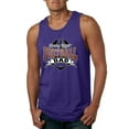 thumbnail image 1 of Wild Bobby, Friday Night Football Dad, Sports, Men Graphic Tank Top, Purple, X-Large, 1 of 4