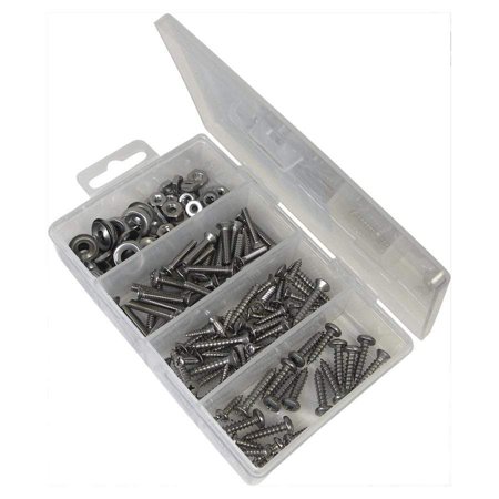 168 Piece Fastener Kit