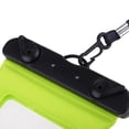 thumbnail image 3 of Waterproof Underwater Float Pouch Phones - Green, as described, 3 of 10