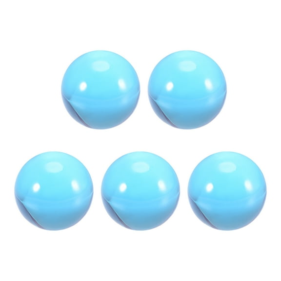 Unique Bargains 30mm 1.2" Acrylic Contact Juggling Ball Ornament Blue 5pcs