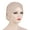 Dark Beige, variant on Women Solid Plain Cotton Stretch Elastic Neck Hat Hair Head Wrap Headband Turban