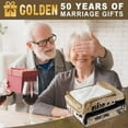 thumbnail image 6 of 50th Anniversary Blanket Gifts Gift for 50th Wedding Anniversary Golden 50 Years of Marriage Gifts for Couple Wife Husband Dad Mom Parents Grandpa Grandma Grandparents Back in 1974 Blanket 50x60, 6 of 6