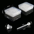 thumbnail image 3 of Clear Earrings For Sports, 400Pcs Plastic Earrings & Soft Rubber Earring Backs With 2 Organizer Box[z2622], 3 of 5