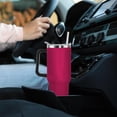 thumbnail image 4 of 40 oz Tumbler Pink Tumbler Murder Shows And Comfy Clothes Tumbler with Lid and Straw Insulated Tumblers Stainless Steel Tumbler （1pc）, 4 of 7