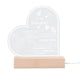 thumbnail image 4 of Lámpara de 3D Acrílico Grabado Luz de noche USB Decoración del hogar Lámpara de noche Mini lámpara de mesa Presenta cumpleaños Día de la madre Regalo para Salvador  Luz de noche, 4 of 10