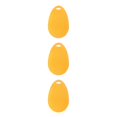thumbnail image 3 of stanreset Silicone Dish Scrubber Brush Sponge Kitchen Clean Tool yellow 3PCS, 3 of 6