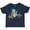 Navy Blue, variant on Inktastic Aloha- in cursive with pineapple rainbow colors Boys or Girls Toddler T-Shirt