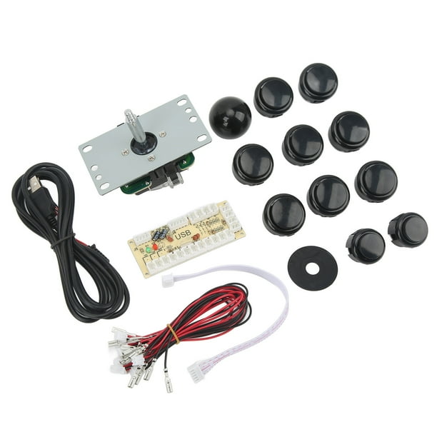 Kit de Joysticks, Lavadoras A Prueba de Polvo de Cable USB, Joystick de BricolaJe, Bola extra.