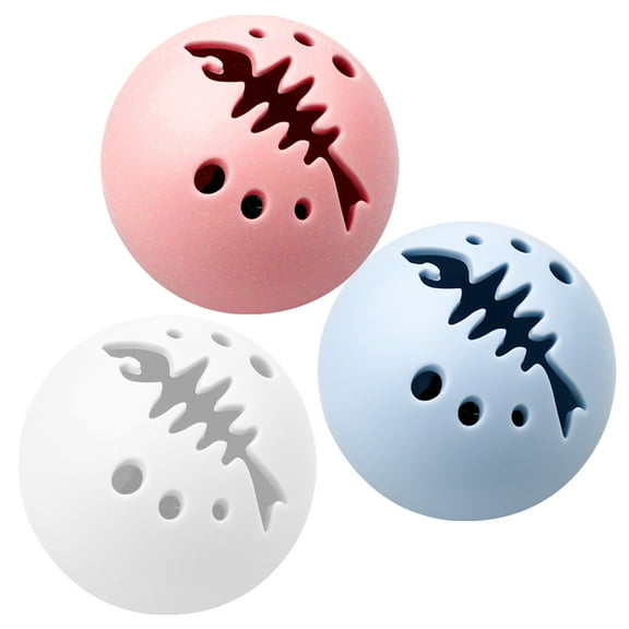 CRILSTYLEO Assorted Color Catnip Ball Toys for Pets Made of Premium PP Material Ideal for Indoor Pcs