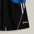 thumbnail image 6 of Toddler Baby Boy Sport Clothes Kids Boys Outfit Sets 2 Piece Short Sleeve Quick Drying Clothing Sets, 6 of 6