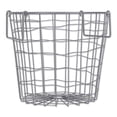 thumbnail image 2 of Cesta de metal Design Imports DII gris frío redonda 12x12x10, 2 of 2
