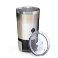 thumbnail image 2 of Blue and Grey Abstract Art Artwork 10oz Tumblers Stainless Steel Tumbler with Lid and Straw,Vacuum Insulated Double Wall Travel Tumbler Cups with Cleaning Brush for Coffee, Tea, 2 of 4
