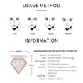 thumbnail image 5 of Highlight Powder For Facial Makeup Glitter Palette Glow Face Contour Cosmetics, 5 of 5