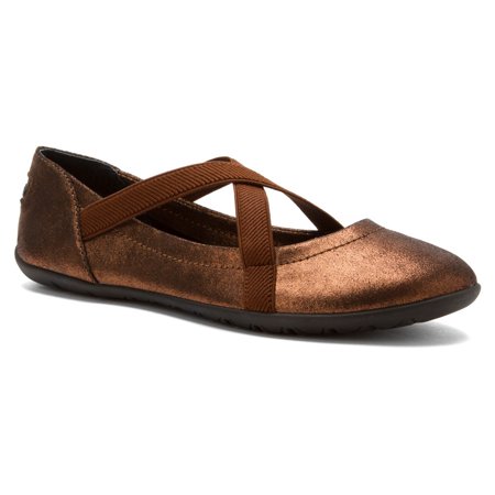Nosox Nosox Prima Women Us 7 Bronze Ballet Flats Eu 37 Walmart