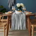 thumbnail image 2 of Sage Green Grey Vintage Table Runner - 90 Inch Long, Kitchen Dining Table Runner Dresser Scarves, Retro Abstract Art Farmhouse Decor for Coffee Tables Wedding Party Banquet, 2 of 8