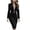 Black, variant on Women's V-Neck Bodycon Dress Long Sleeve Mini Solid Casual Party Wear Elegant Comfortable Stretchy