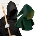 thumbnail image 2 of Capuche d'Halloween Créative Chevalier d'Halloween à Capuche pour Hommes Femmes Vert, 2 of 6
