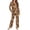 Brown Camo Duck Hunting, variant on Aplkyhs Pajamas Wome Long Sleeve Sleepwear Halloween Spider Web V-Neck Button Down Loungewear Sleep Shirt and Long Pants Breathable Comfy