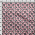 thumbnail image 4 of oneOone Cotton Jersey Pink Fabric Asian Suzani Sewing Craft Projects Fabric Prints By Yard 58 Inch Wide, 4 of 5
