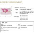 thumbnail image 4 of GZHJMY Tapestry Beautiful Fairy Butterfly Tapestry Wall Hanging Decorative Wall&nbsp;Blanket&nbsp;Bedding Tapestry for Bedroom Living Room Dorm 60"x40" Gift Decor, 4 of 7