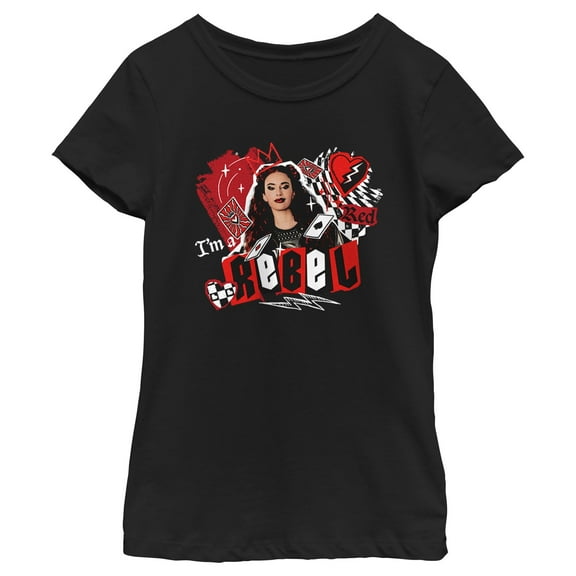 Girl's Descendants: The Rise of Red I'm a Rebel Graphic T-Shirt