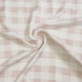 thumbnail image 2 of Gracie Oaks Batten Check Semi Sheer Synthetic Rod Pocket Panel Pair, 2 of 2