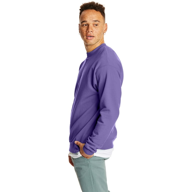 Hanes Men s and Big Men s EcoSmart Fleece Sweatshirt Sizes S 5XL