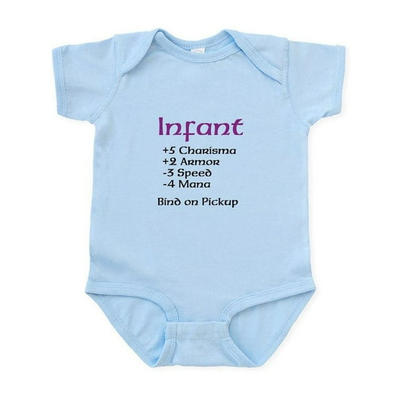 CafePress - Epic Item: Infant Onesie - Baby Light Bodysuit, Size Newborn - 24 Months