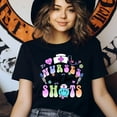 thumbnail image 3 of Nurses Call The Shots T-Shirt | Funny Nurse Graphic Tee with Syringe Design, Azalea, Size 3XL, 3 of 6