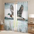 thumbnail image 2 of Feelyou Woodland Animal Black Out Curtains, Wildlife Duck Curtains Pack of 2 (42x63 Each), 2 of 6