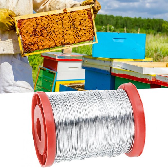 Fil de Cadre d'Apiculture en Fer Fiable de 0,5 mm de Diamètre, Outil d'Apiculture, pour Apiculteur