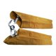 thumbnail image 1 of Manga de soldadura ajustable Piel de vacuno protectora resistente Amarillo, 1 of 4