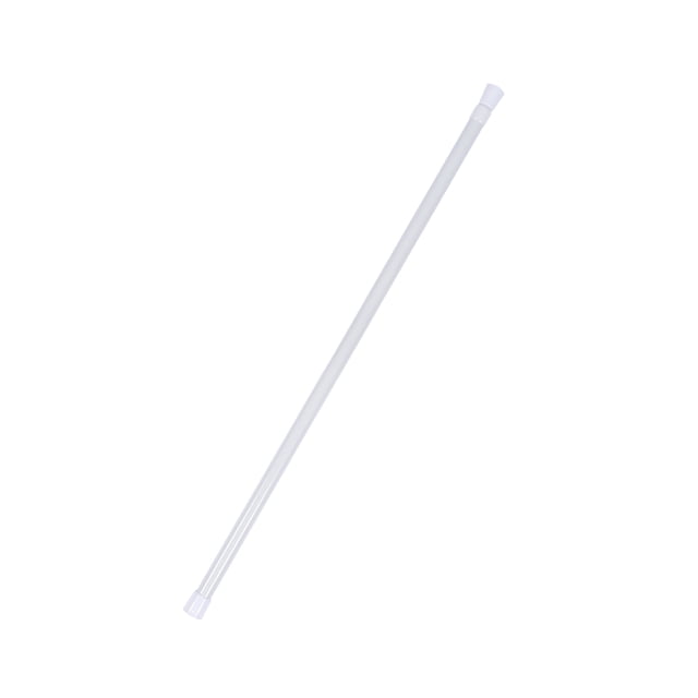 105-190cm Tension Rod Telescopic Shower Curtain Pole Extendable Clothes Rail with with Non Slip Pads on Both Ends
