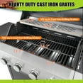 thumbnail image 2 of Kadyn Burner Grill with Side Burner and 46,500 BTU, BBQ Grill with 4 Burner for Outdoor Cooking, Patio, Black and Silver, 2 of 8