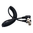 thumbnail image 1 of Video Cable Coaxial Cable Camera PU Spring Wire Right Angle BNC to Right Angle BNC, 1 of 6