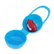 Eleanos Baby Soother Container Travel Storage Case Gift Safe Pacifier Holder