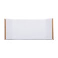 thumbnail image 4 of SAMDI Computer Stand Laptop Shelf Riser Oak Wooden Stand with -slip Cork Pad for Office and Home Use (White), 4 of 7