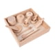 thumbnail image 3 of Contenedor sensorial de madera para niños, juguetes sensoriales Montessori, trabajo de transferencia interactivo con caja de madera, 14 Uds., 3 of 9