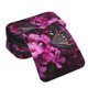 thumbnail image 4 of Disketp Pink Blossoms Butterfly Estuche de Lápices de Doble Capa con Tapa Abatible y Cremallera, Organizador Escolar para Adolescentes y Adultos, 4 of 7