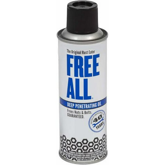 Gasoila Free All Rust Eater Deep Penetrating Oil, 6 oz Aerosol