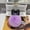 Purple, variant on PU Cat Keychain with Fluffy Pom Pom - Adorable Cartoon Animal Keychain Pendant, Cute Lightweight Key Ring for Cat Lovers | Decorative Gift for Keys, Bags & Zippers(Purple)