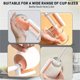 thumbnail image 1 of Fasiaou 3 in 1 Cup Lid Gap Cleaning Brush Set, Multifunctional Bottle Cleaning Brush, Silicone Cup Lid Gap Cleaner, Home Kitchen Crevice Cleaning Tools (Multicolored), 1 of 6